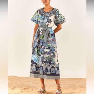 Farm Rio Graphic Rio Maxi Dress